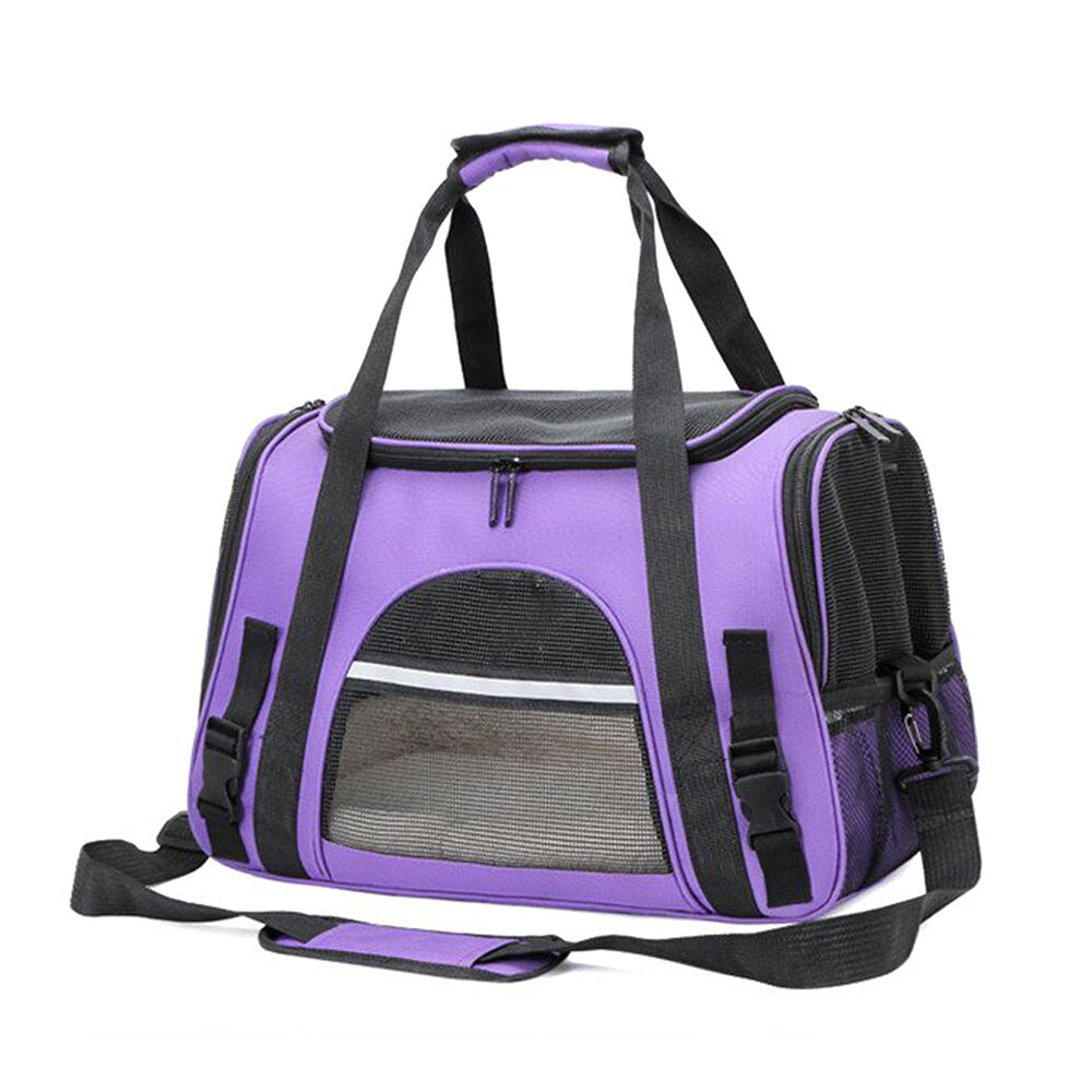 Breathable and Foldable Pet Carrier Safety Pet Travel Handbag  collapsible pet carrier plastic  dog carrier bag  folding cat carrier  best pet carrier for flying  purse pets  dog travel bag  cartier handbag  cardboard cat carrier  Pets Supplies