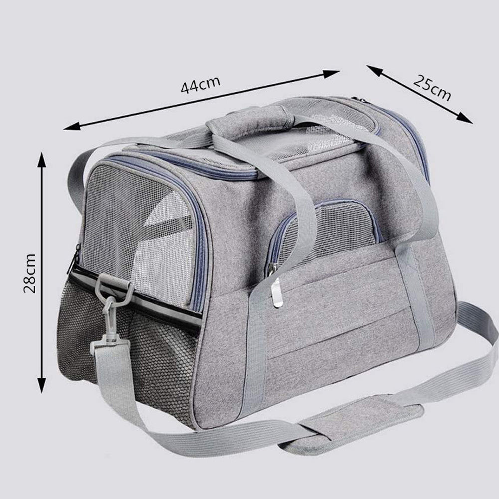 Breathable and Foldable Pet Carrier Safety Pet Travel Handbag  collapsible pet carrier plastic  dog carrier bag  folding cat carrier  best pet carrier for flying  purse pets  dog travel bag  cartier handbag  cardboard cat carrier  Pets Supplies